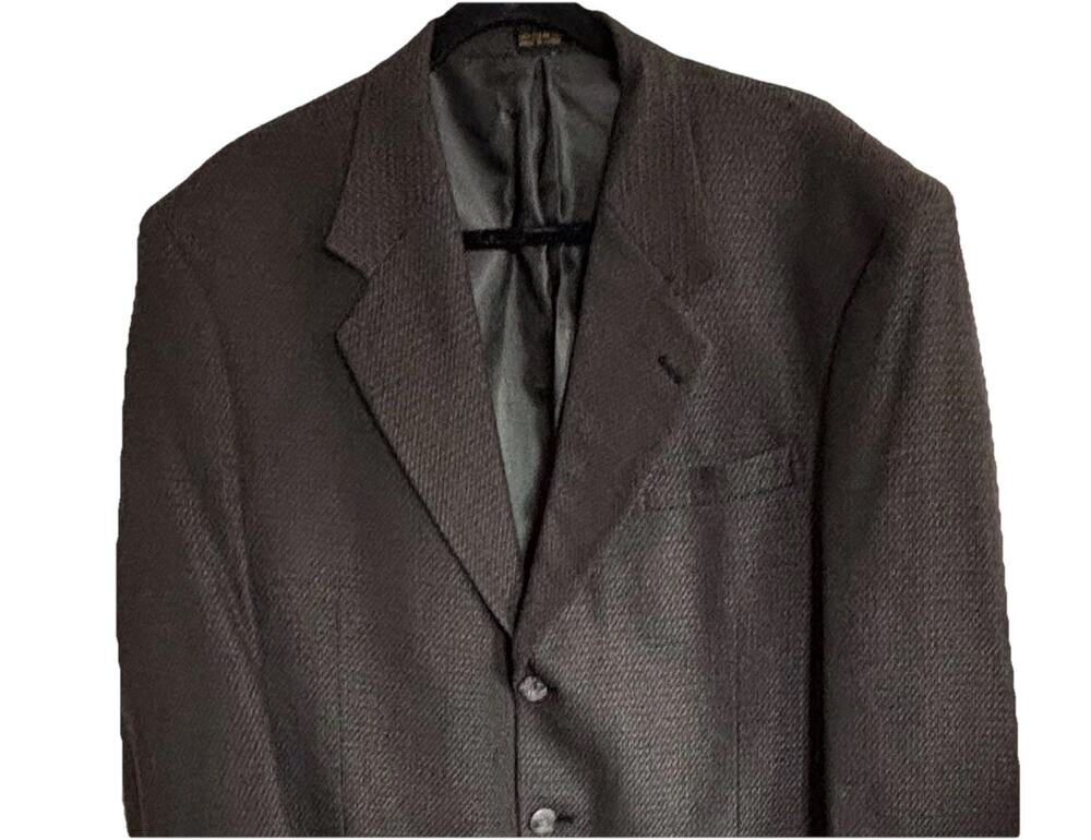 Roberto Visconti Men’s Blazer Dark Forrest Green Tweed 40R Business Professional